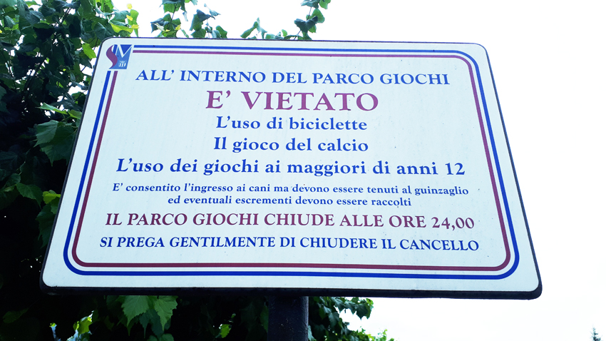 Monza, parco condominiale (ph. BG)
