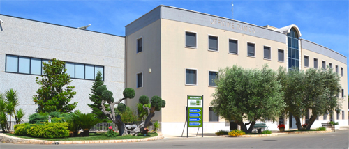 La sede di Officine D'Amico a Cisternino (BR).