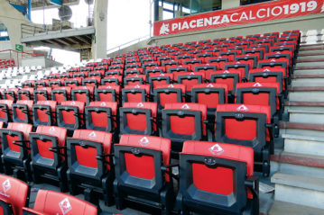 OMSI - sports seats and armchairs for stadiums, arenas and sports facilities - eco-friendly seats