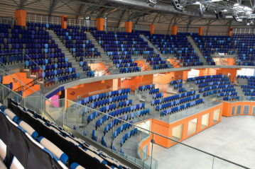 OMSI - sports seats and armchairs for stadiums, arenas and sports facilities - eco-friendly seats