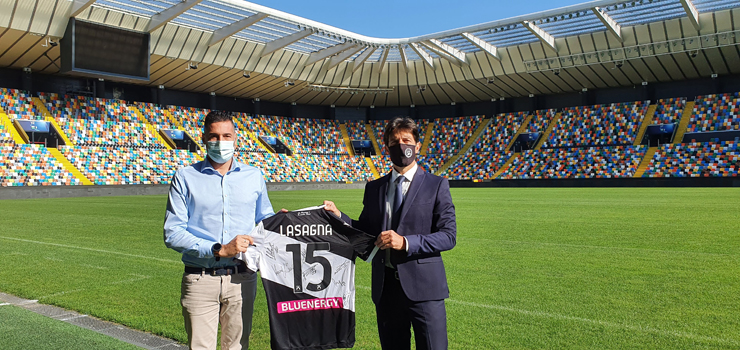 Dario Delcarro (technical dept. Red Plus), e Andrea Pizzuto (Udinese Calcio).