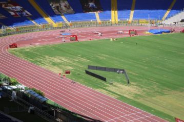 Genta - tracciature e segnaletica orizzontale per piste di atletica e gomma