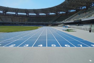 Genta - tracciature e segnaletica orizzontale per piste di atletica e gomma