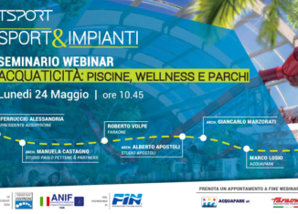 webinar acquaticità: piscine wellness parchi acquatici FIN