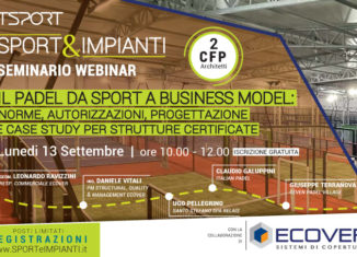 ecover sistemi di copertura padel - webinar Il padel da sport a business model