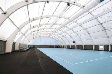 tensostruttura in acciaio zincato europlast