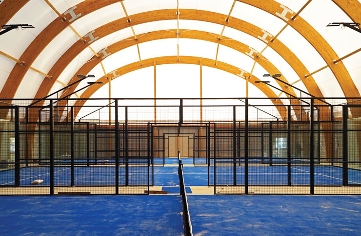 woodpad cis2000 campi da padel