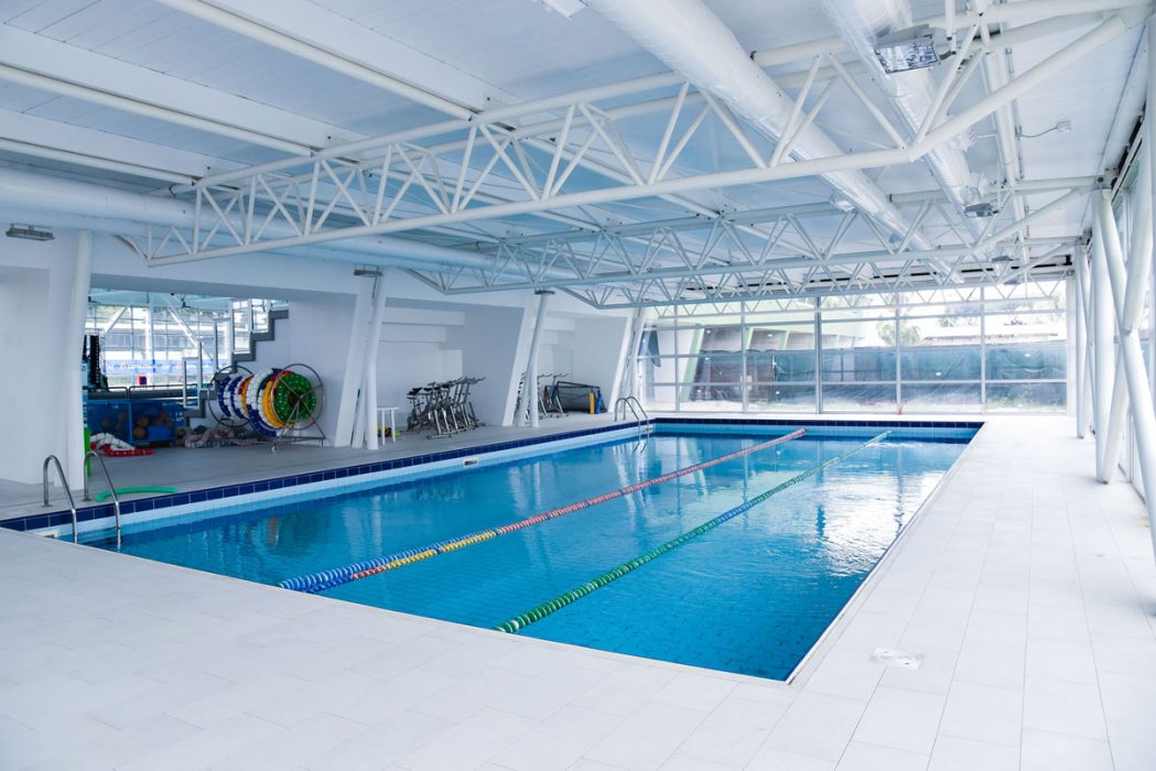 Vasca dello stadio
del nuoto di Anzio (Rm)
