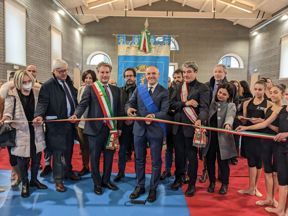 Inauguración del gimnasio Cavallerizza en Lucca