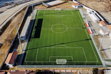 campo di calcio a Romagnano Sesia