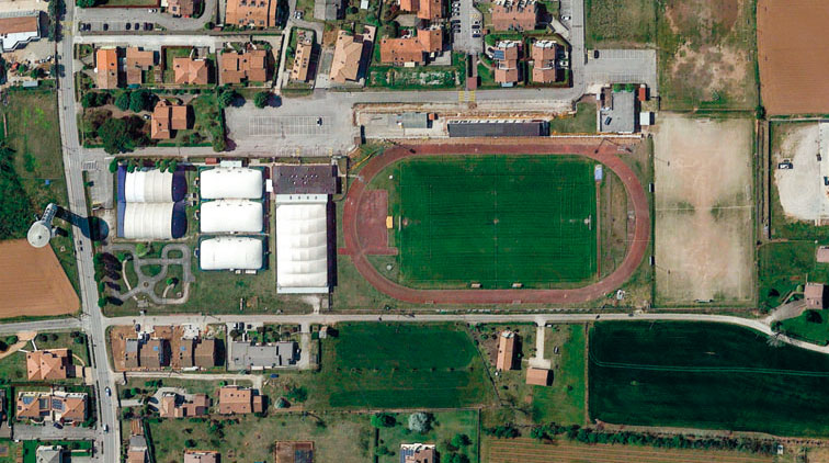 centro sportivo a Falzè di Trevignano