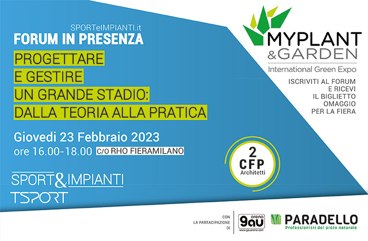 Myplant & Garden Forum Sporteimpianti