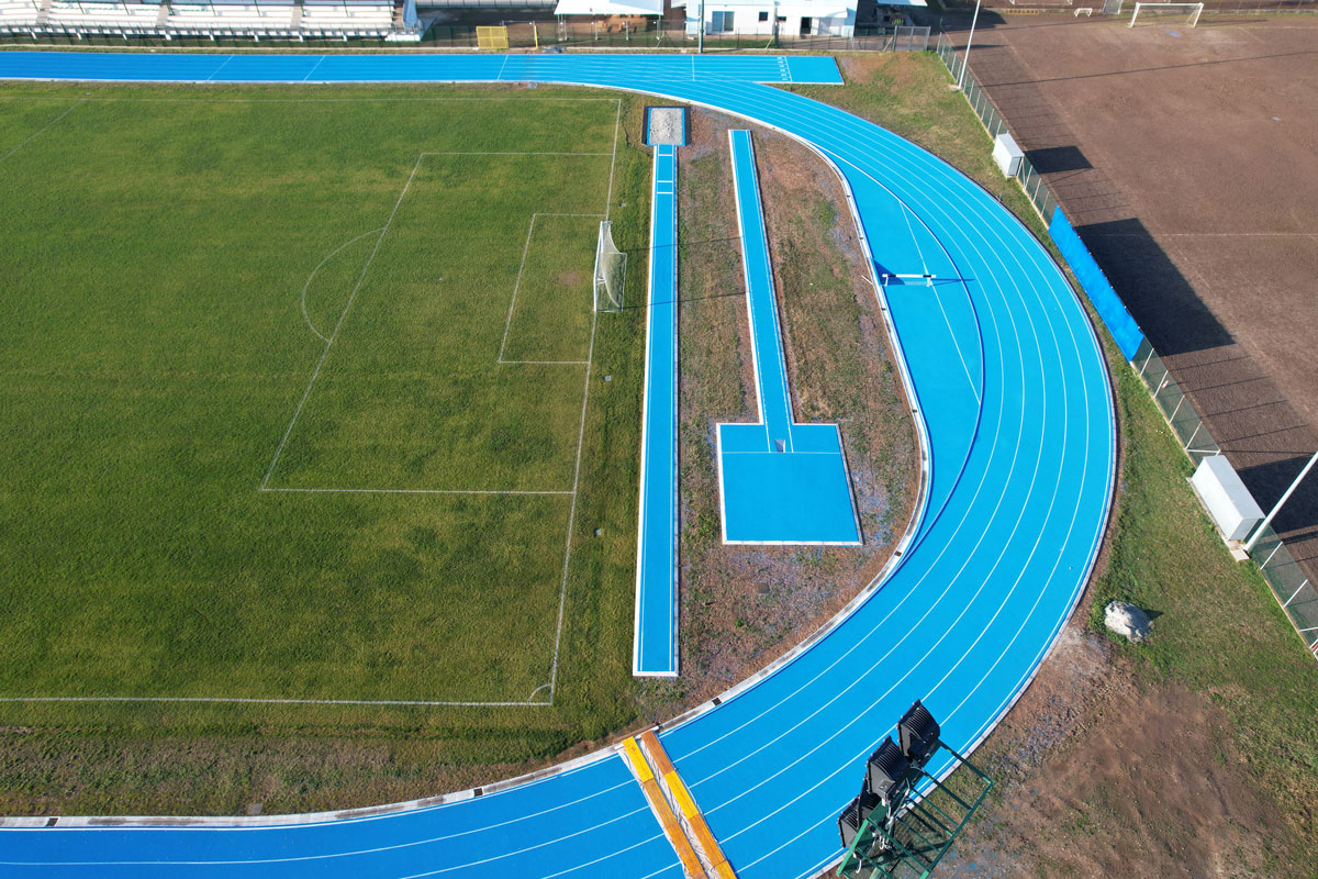 the Athletics track in Trevignano