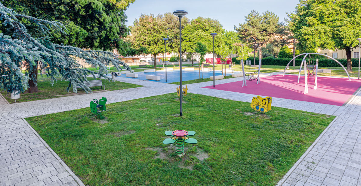 Riqualificazione del verde pubblico a Prato: Giardino di via Vivaldi