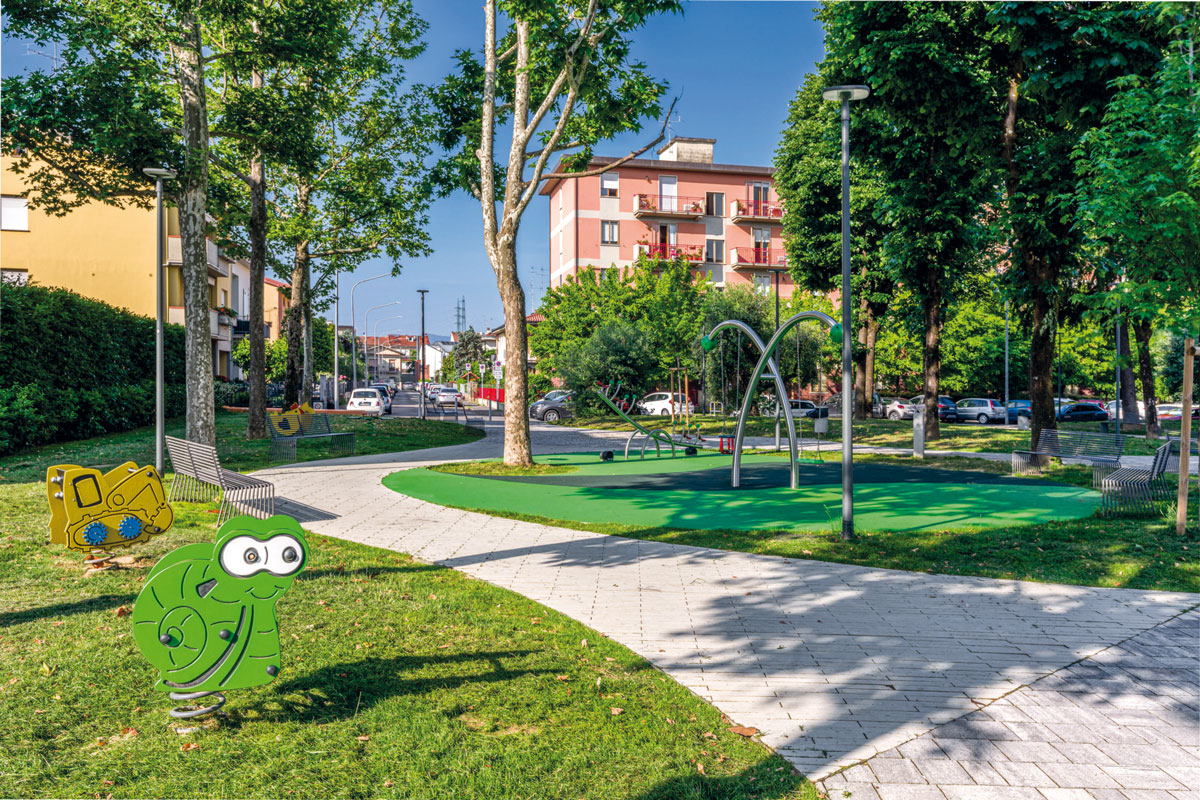 Riqualificazione del verde pubblico a Prato: Giardino di via dell'Alberaccio