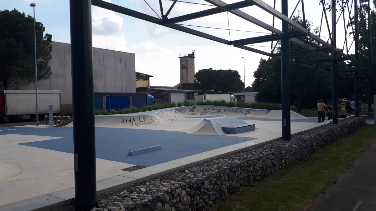 il nuovo skatepark di Lissone (Mb)