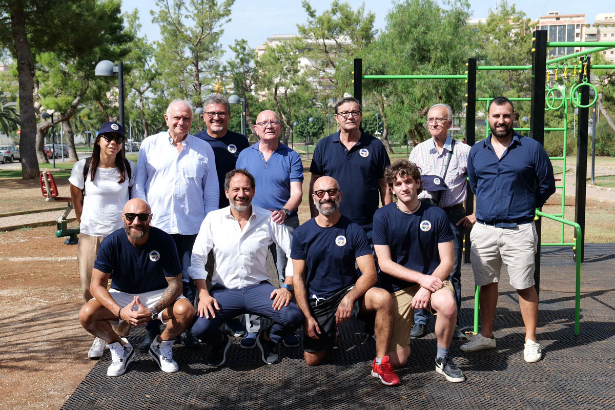 inaugurazione nuova area attrezzata a Bari