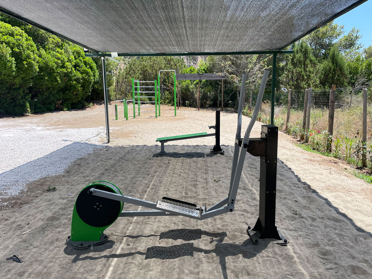 area gioco e fitness a Marina di Camerota (Sa)