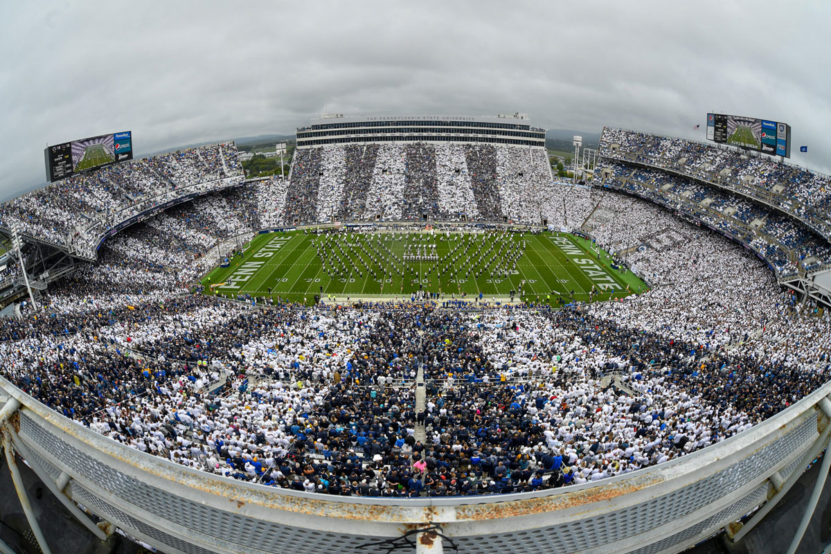 Ristrutturazione del Beaver Stadium negli Stati Uniti a opera di Populous