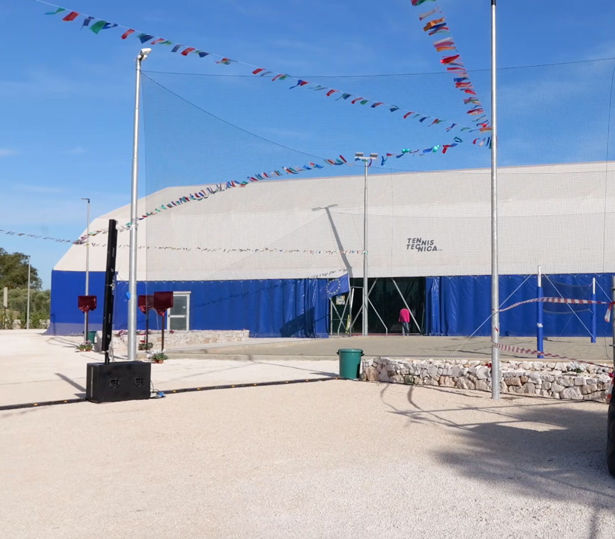 il padel al centro sportivo di Mola di Bari