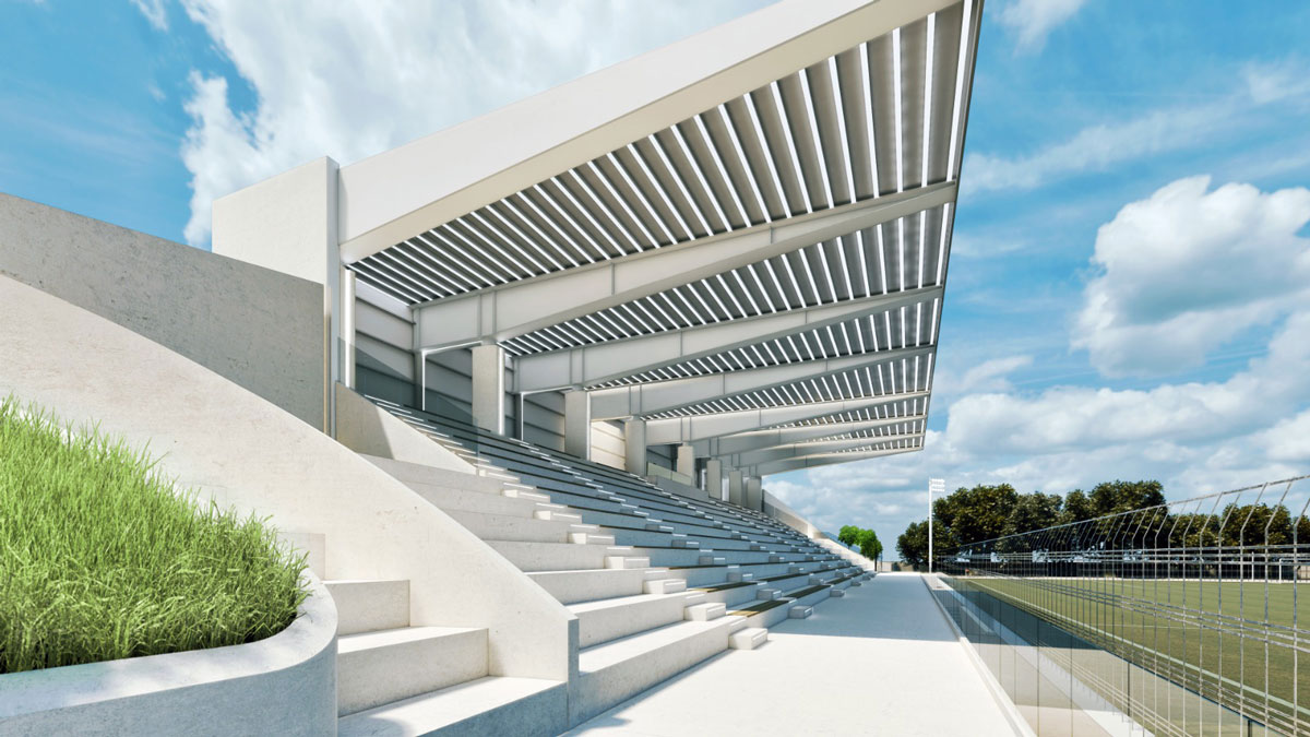 Il progetto del nuovo stadio di San Salvo