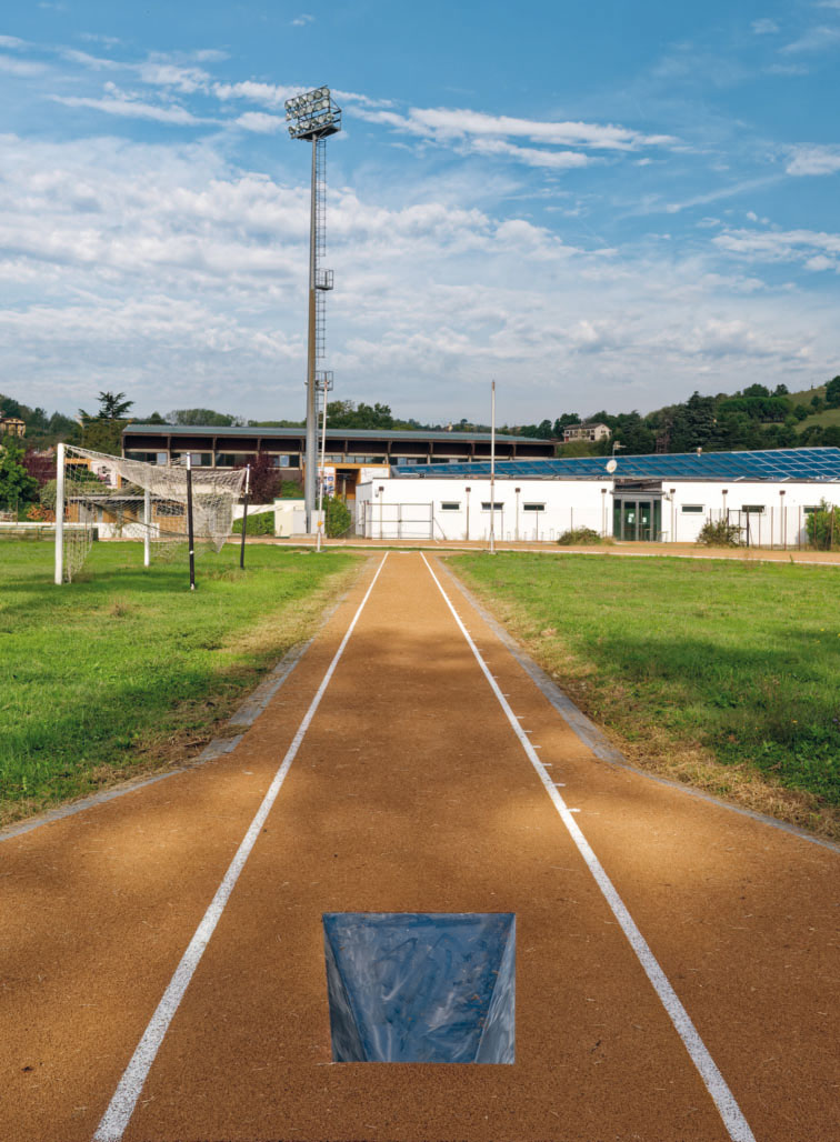 La riqualificata pista di atletica del Geirino a Ovada