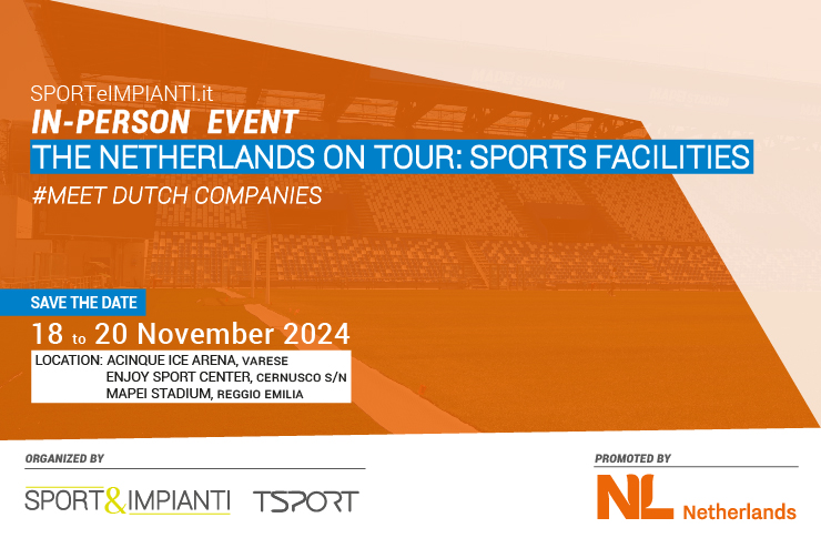 Netherland in a Sport Facility Tour. Gli impianti sportivi: una panoramica italiana
