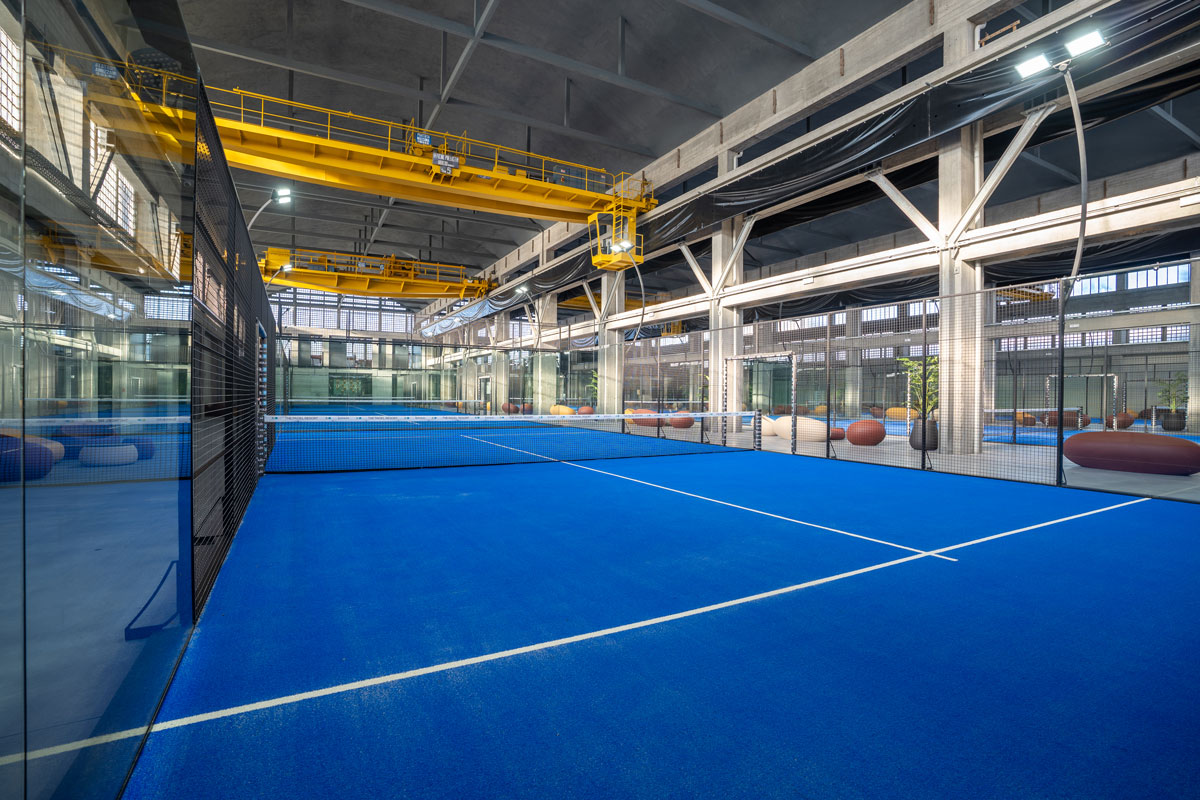 I campi da padel del Padel Resort di Como