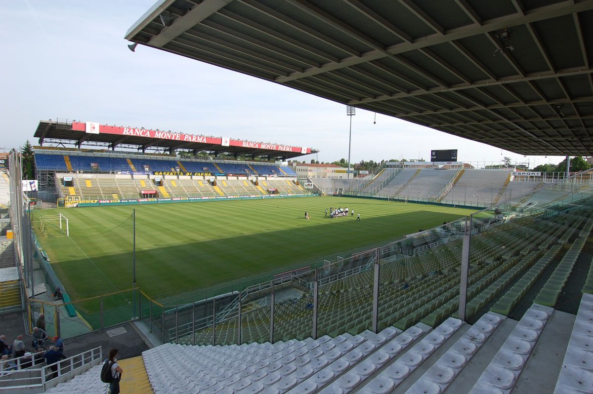 Lo stadio Tardini di Parma oggi