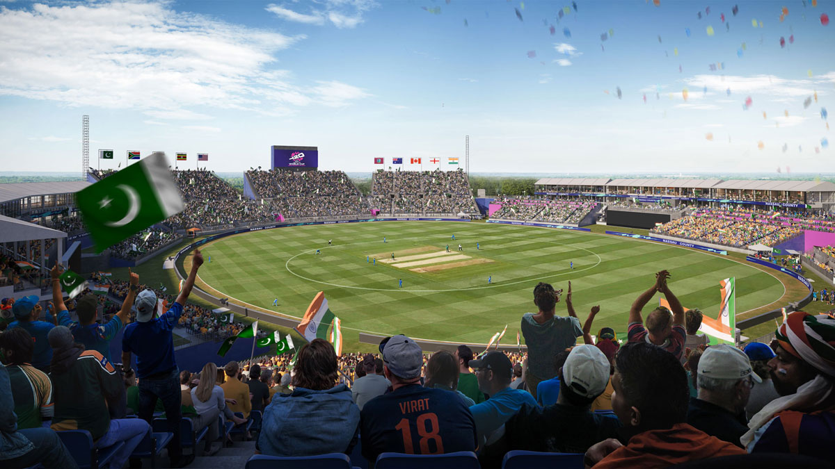 Stadio di cricket a Nassau, New York, firmato Populous.