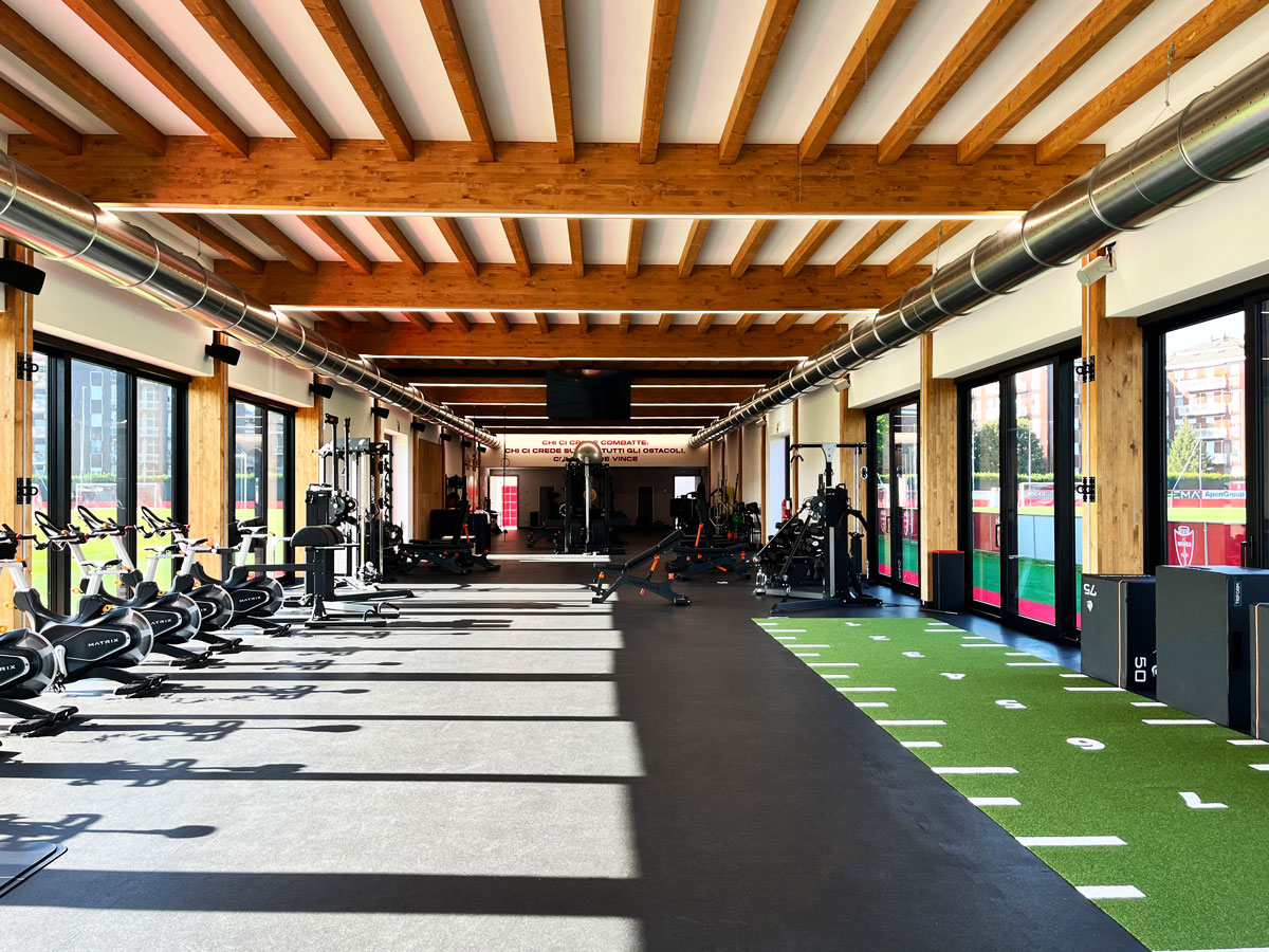 Nuova palestra al Monzello di Monza