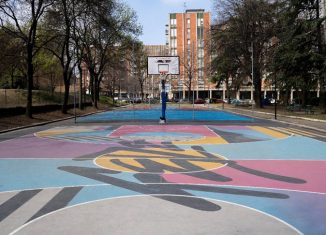 playground al Nanetti Basket Garden a Bologna