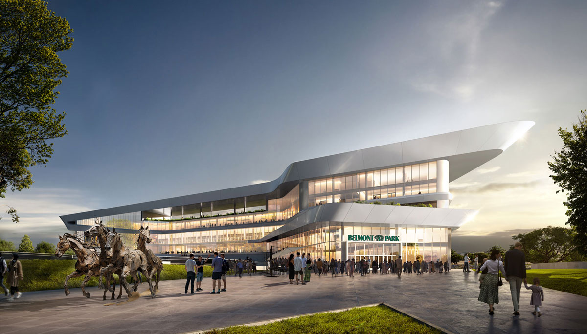 Progetto di Belmont Park - Populous