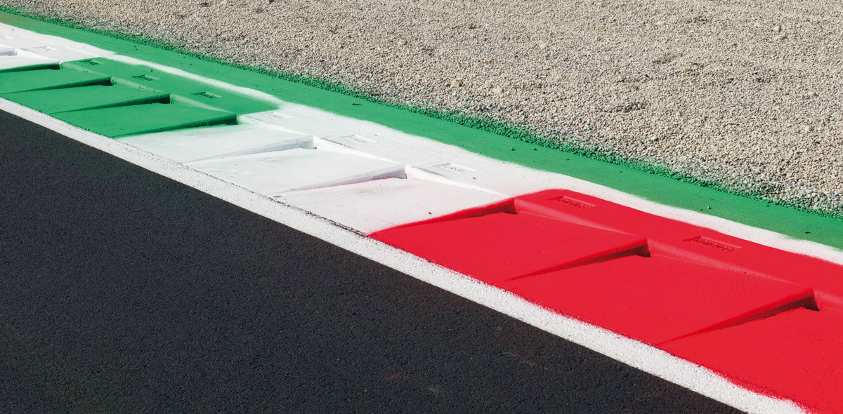 I lavori di Mapei all'autodromo di Monza