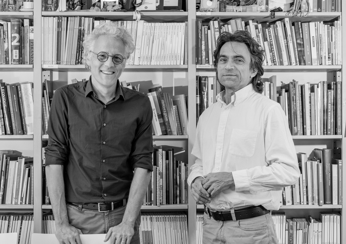 gli architetti Gianandrea Barreca e Giovanni La Varra dello studio Barreca & La Varra
