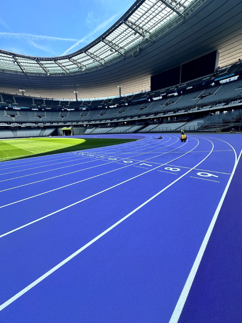 La pista Mondo allo Stade de France