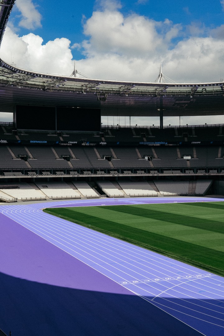 La pista Mondo allo Stade de France