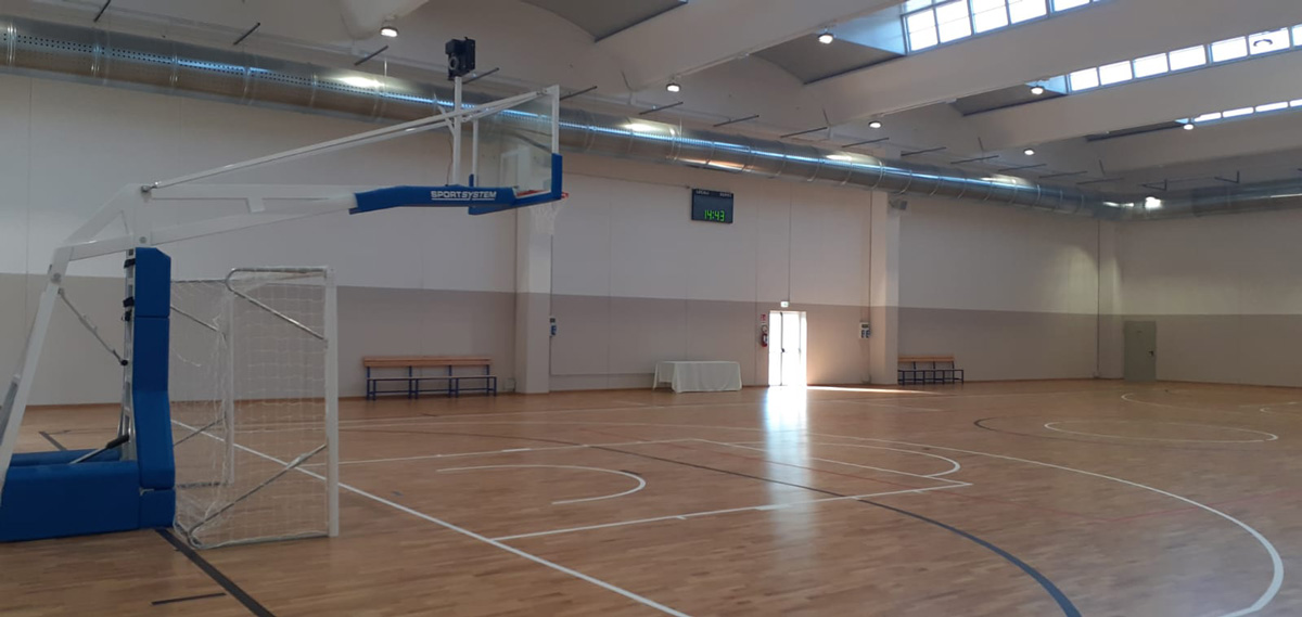 Nuova palestra di Marina Palmense a Fermo