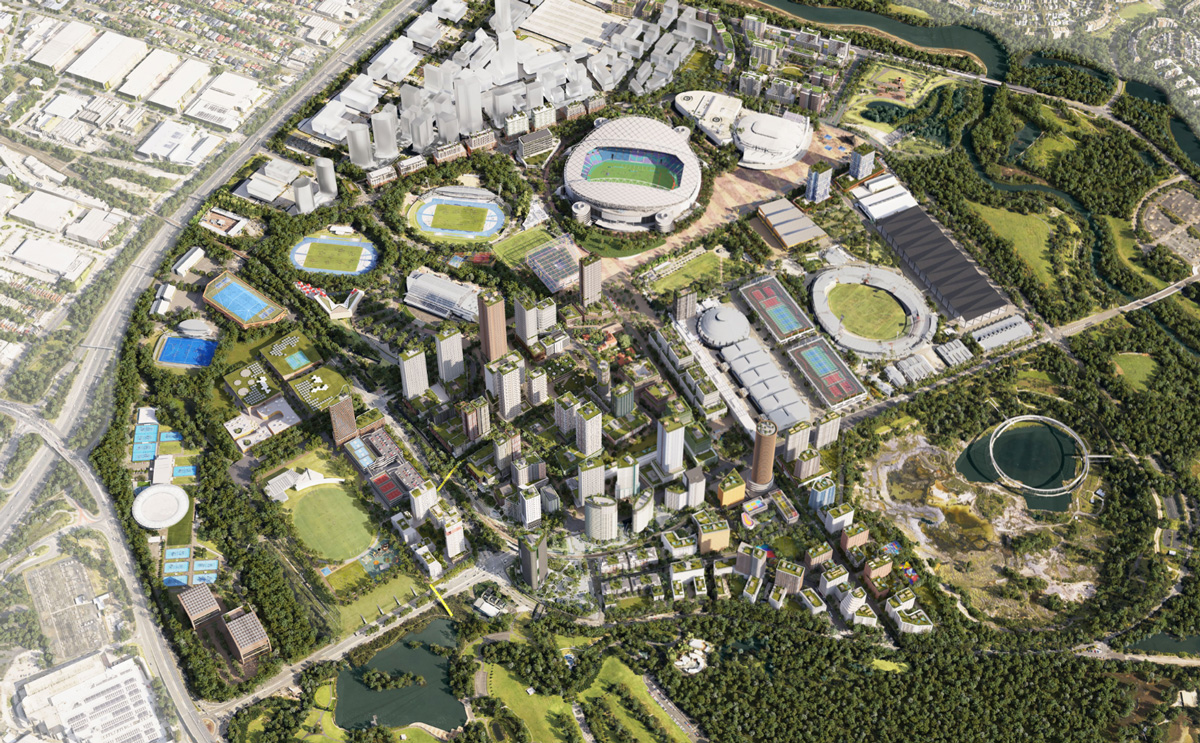 Sydney Olympic Park Master Plan 2050 -SJB