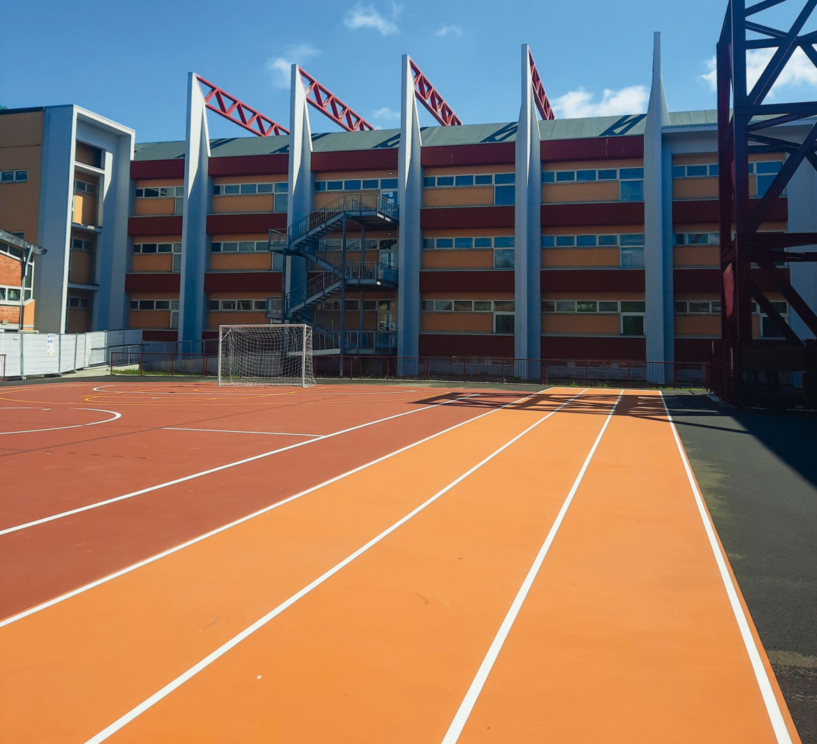 Superfici sportive outdoor Vaneton su campo polivalente
