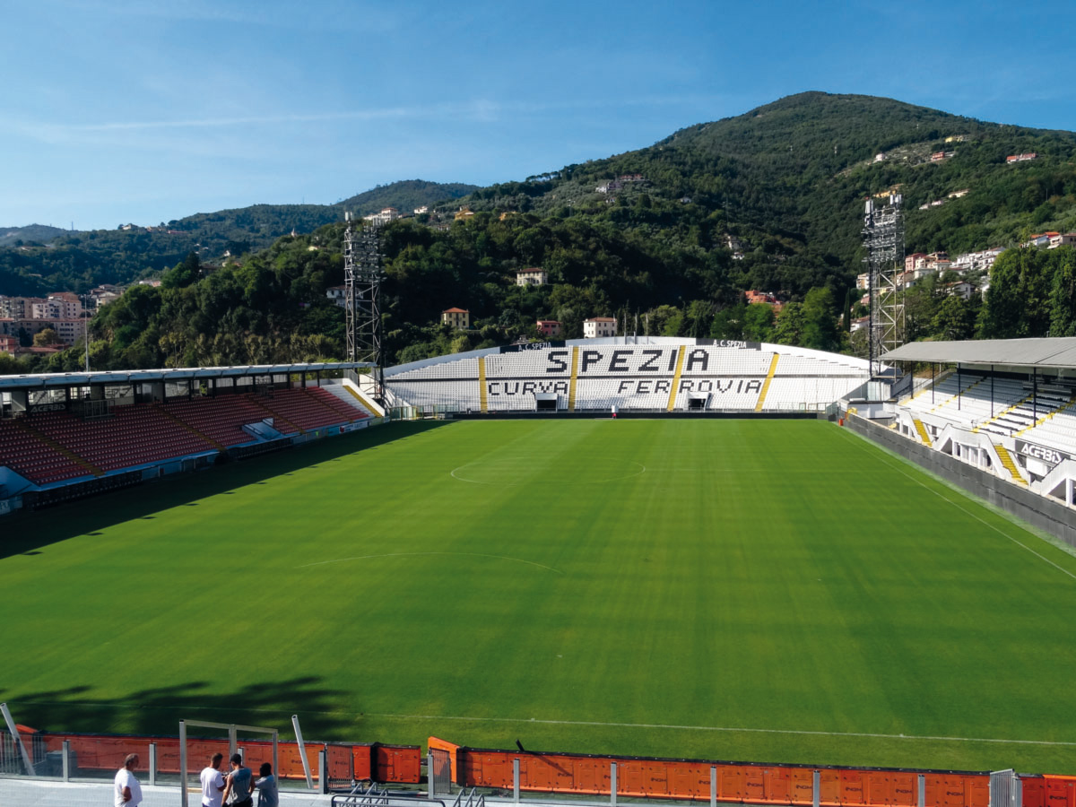 Alberto Picco stadium in La Spezia