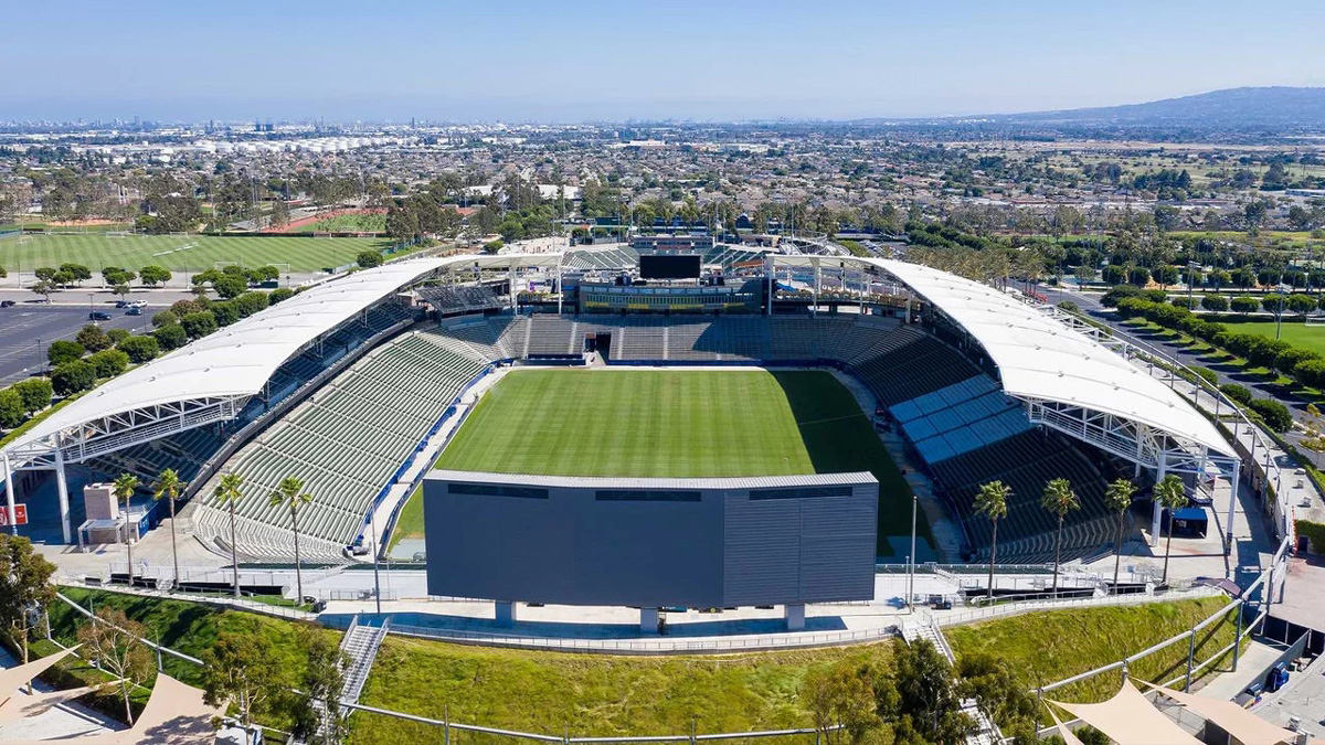 Lo stadio di Carson per Los Angeles 2028