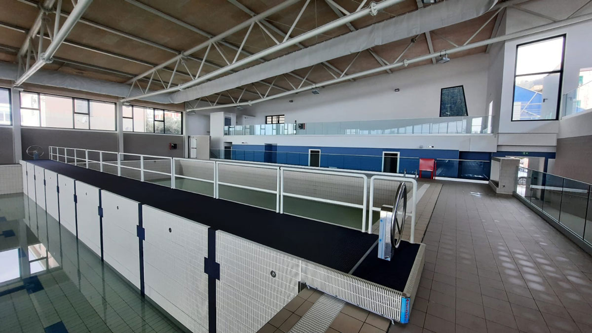 Nuova piscina di Voltri (Genova)