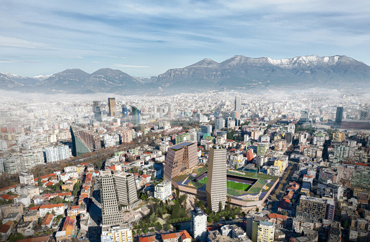 Selman Stërmasi Stadium - Tirana - Albania