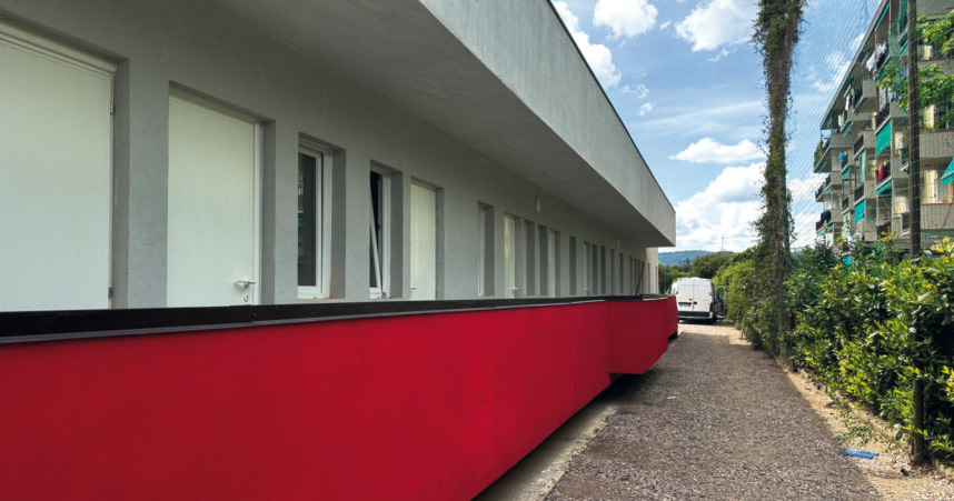 Nuovi spogliatoi al centro sportivo del Rondinella Calcio a Firenze