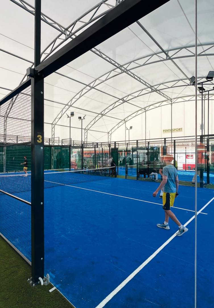 Campi da padel al centro sportivo del Rondinella Calcio a Firenze