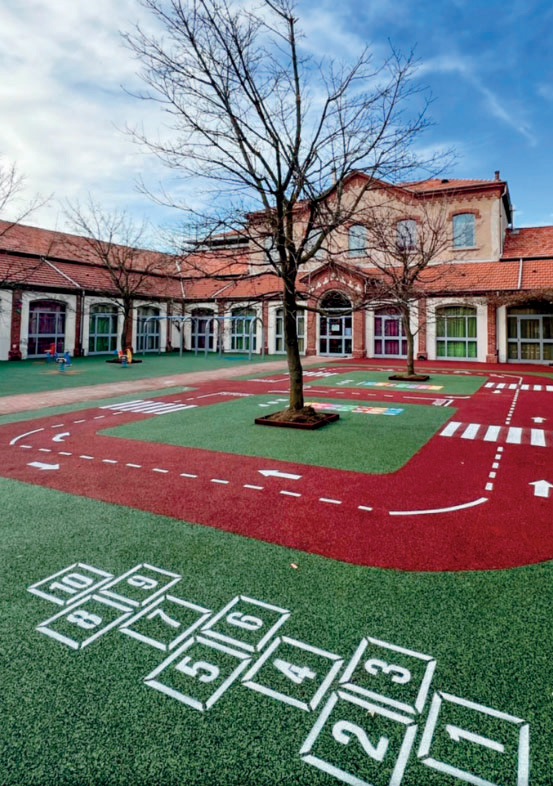Cortile dell'Asilo Patriarca di Gattinara
