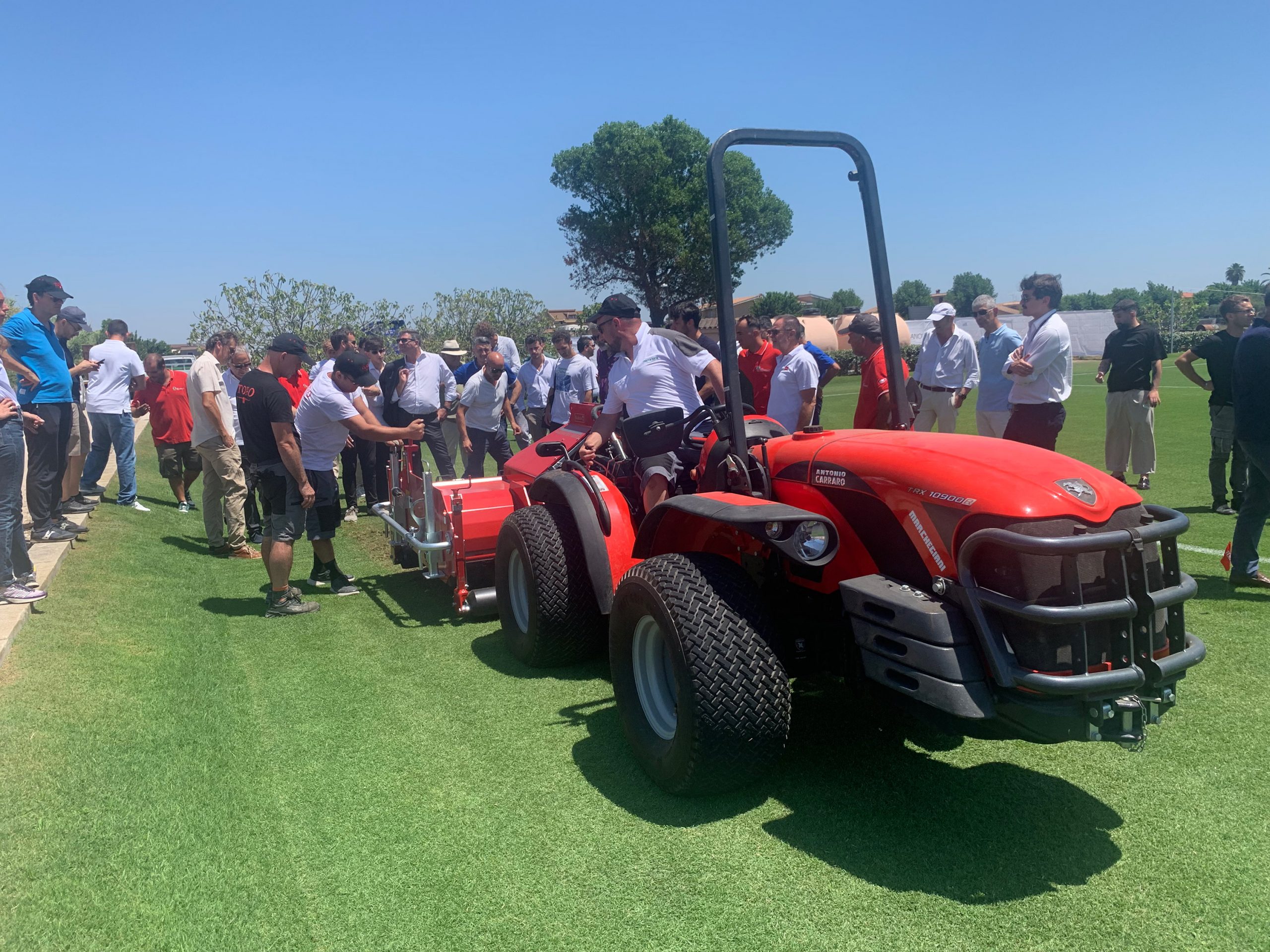 Tappeti erbosi e manutenzione workshop a Fiumicino con Barenbrug e Pratoverde al Gruppo Stazi Mariano