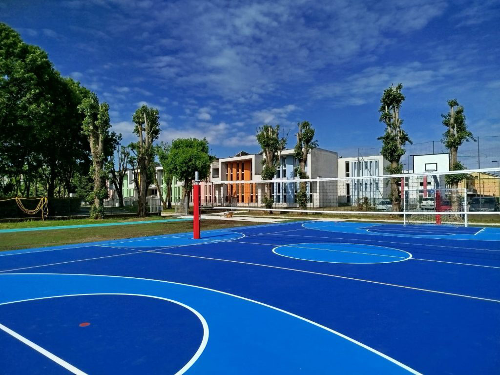 Piastra polivalente outdoor scuola Moroni di Vigodarzere