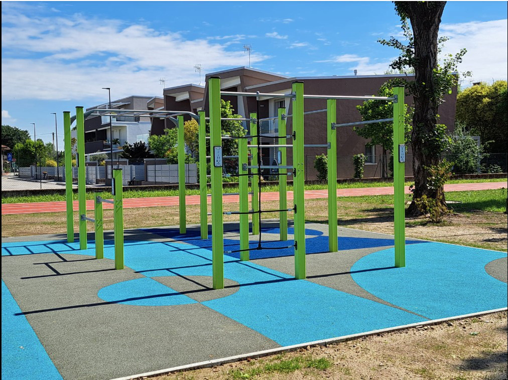 Piastra polivalente outdoor scuola Moroni di Vigodarzere